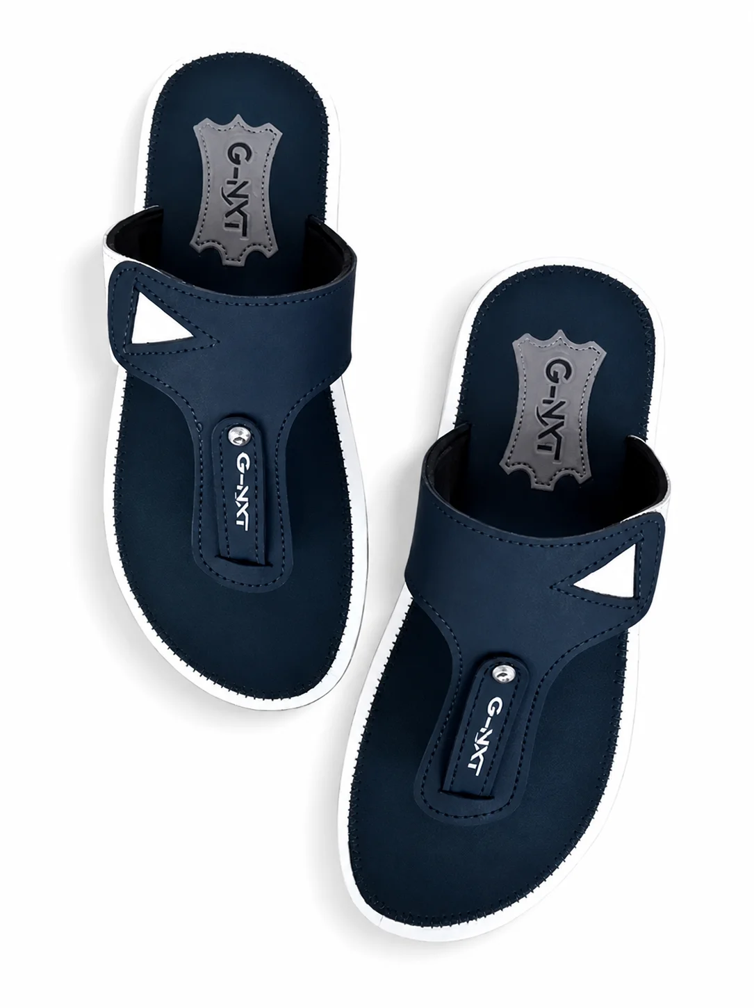 Men’s Stylish Navy Blue Casual Flip Flops Men’s Stylish Navy Blue Casual Flip Flops